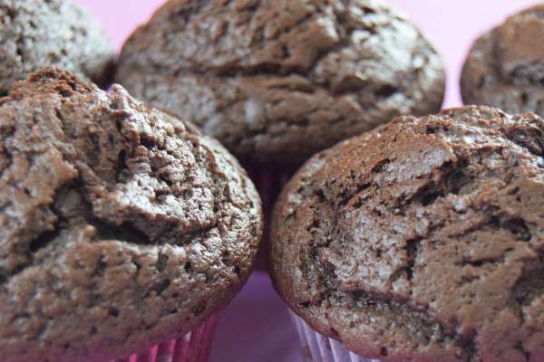 Les muffins au chocolat